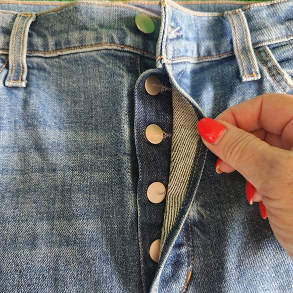 Joe's Jeans The Honor High Rise Vintage Straight Jeans Size 33/16 Button Fly New - Picture 4 of 16